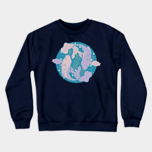 Pisces Fish (Lilac) Crewneck Sweatshirt